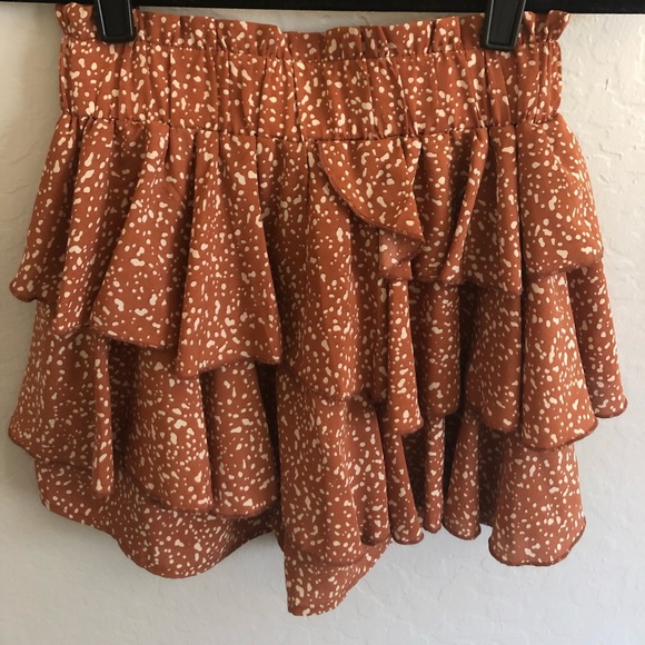 The Rollin J layered ruffled shorts - Picture 3 of 5